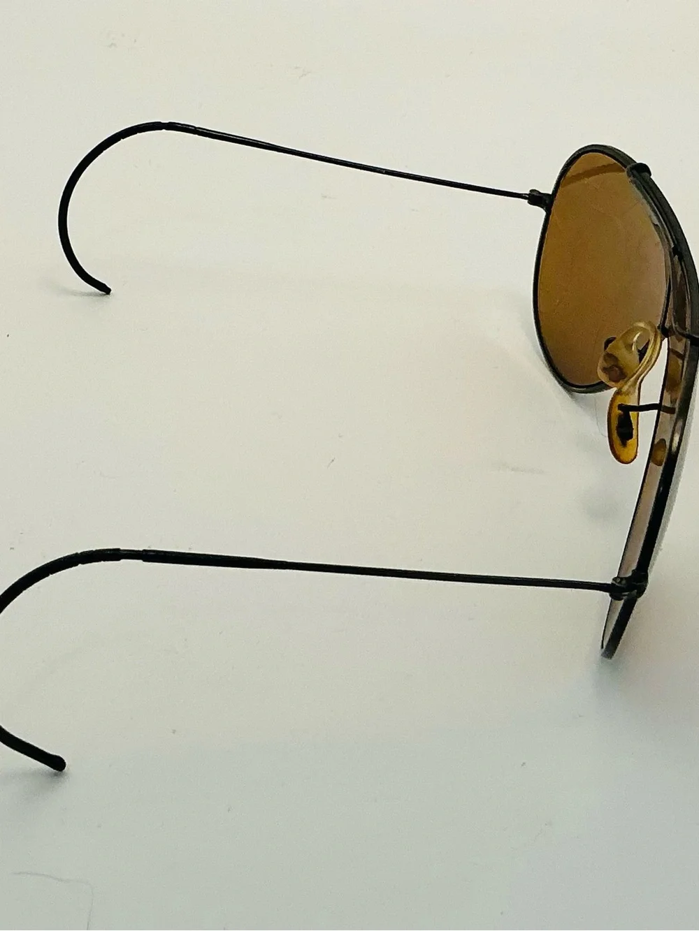 Genuine Vintage Ray Ban Bausch & Lomb Wings Sunglasses Amber Single Lens